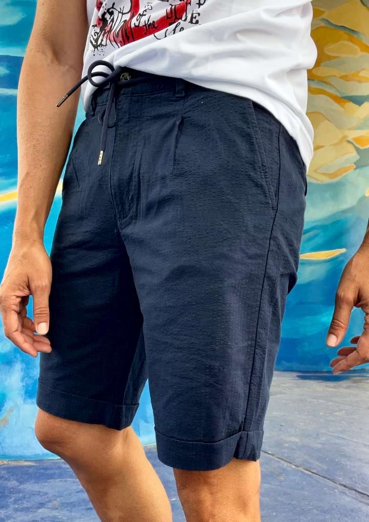 Bermuda-Seersucker