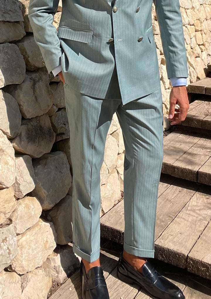 Quattro Double Breasted Suit