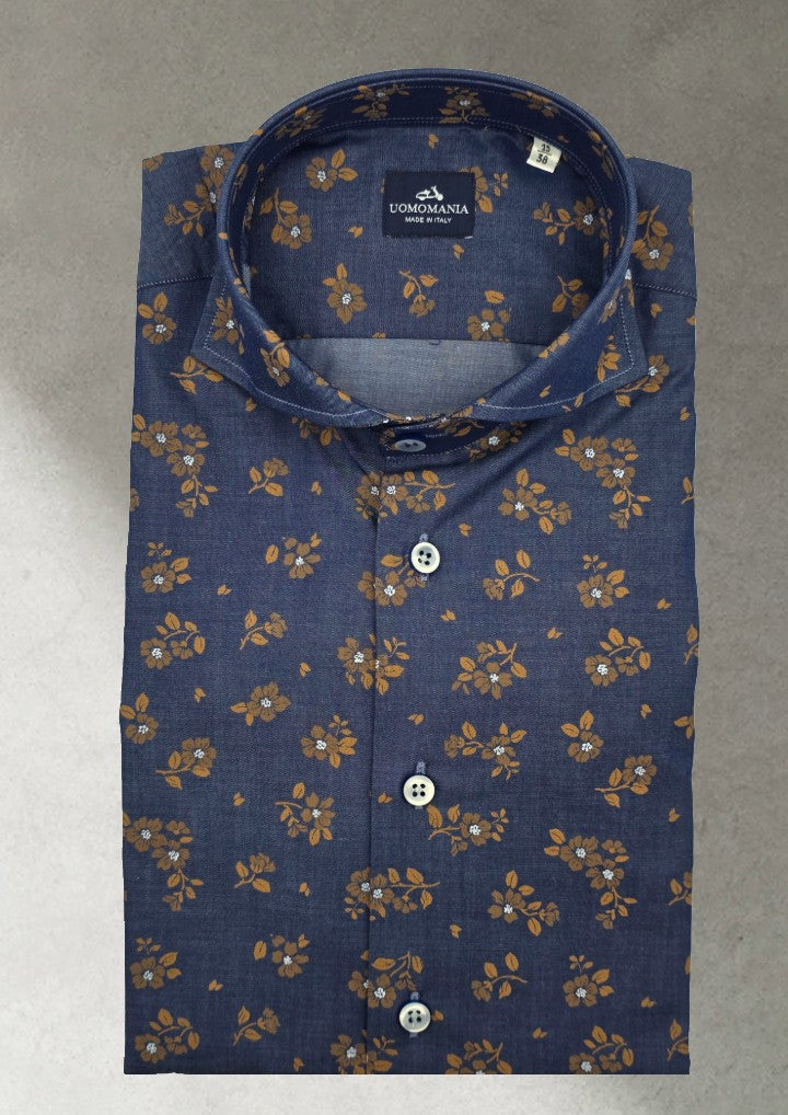 Camisa de hombre Denim Fiori