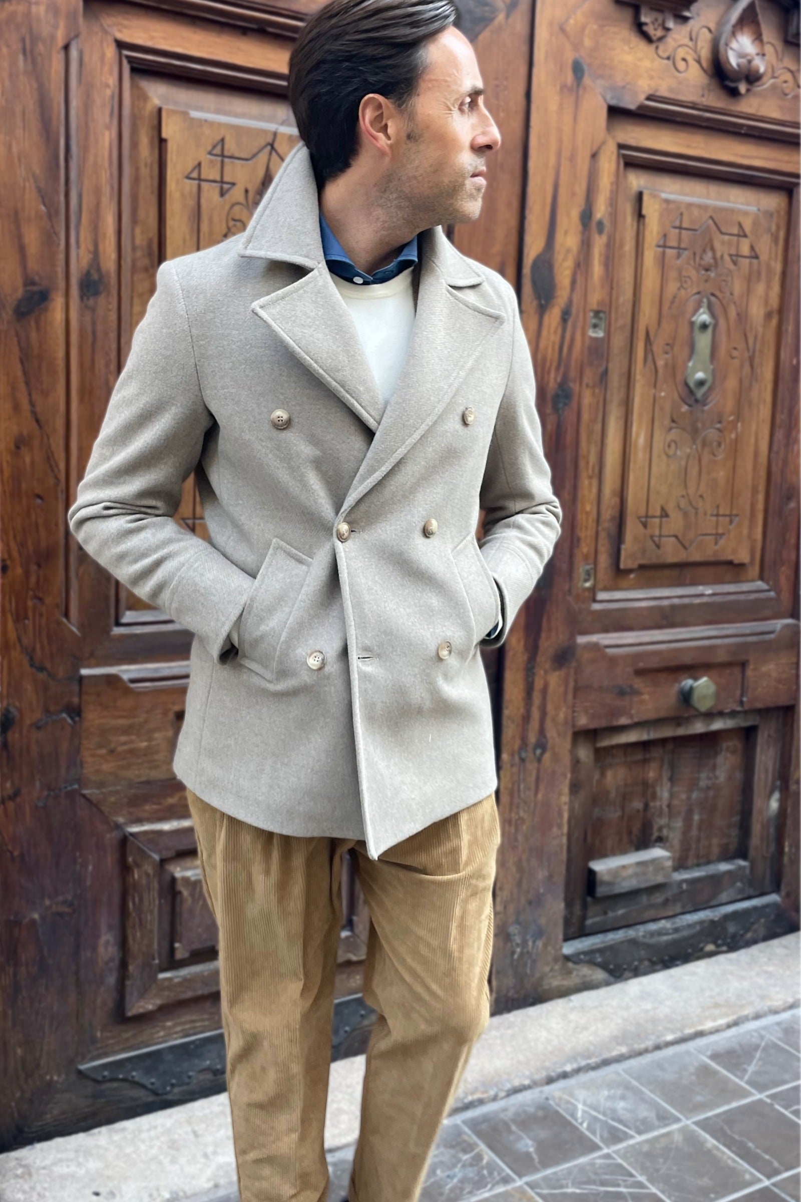 Chaqueta cruzada Pirlo