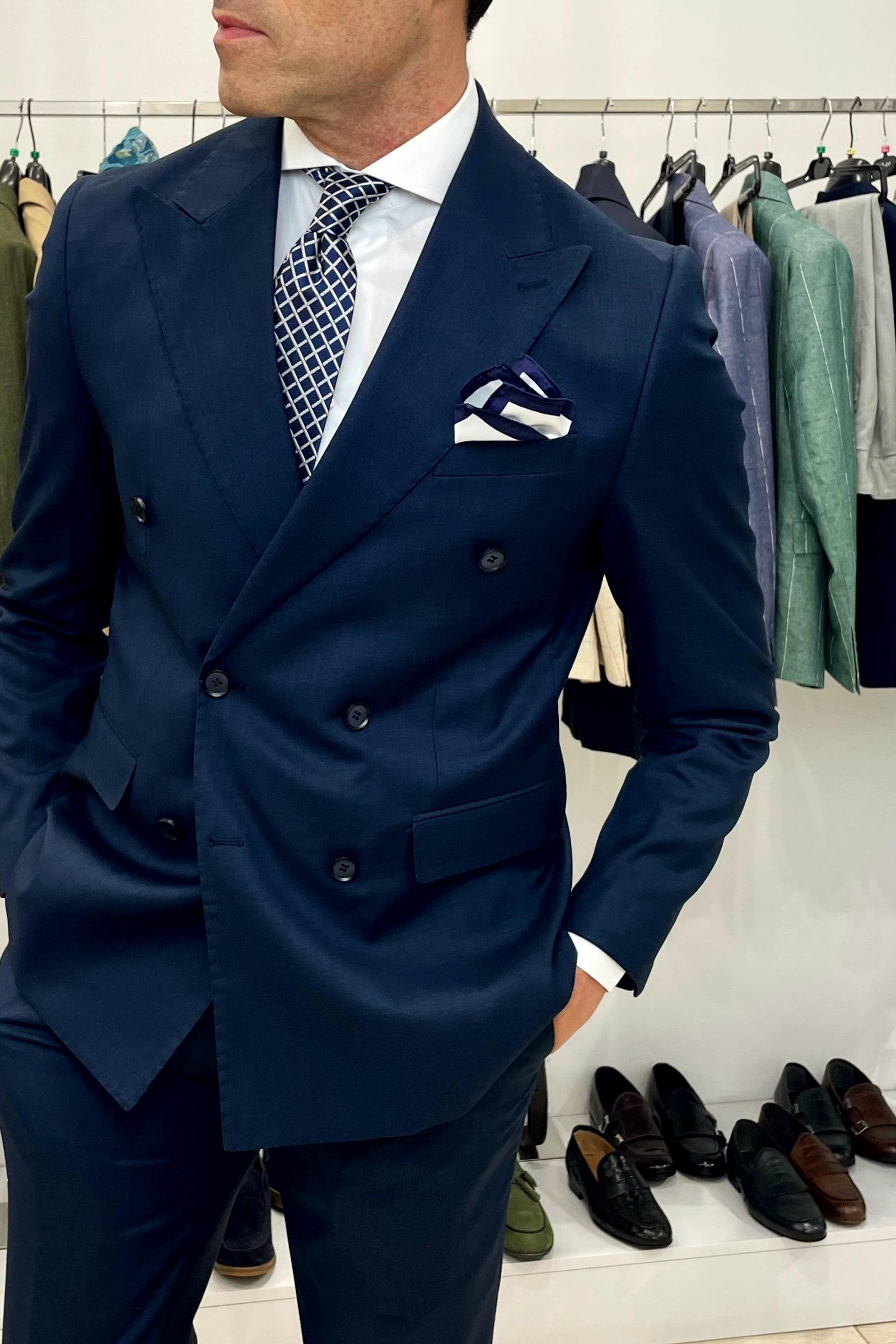 Traje Cruzado Politano