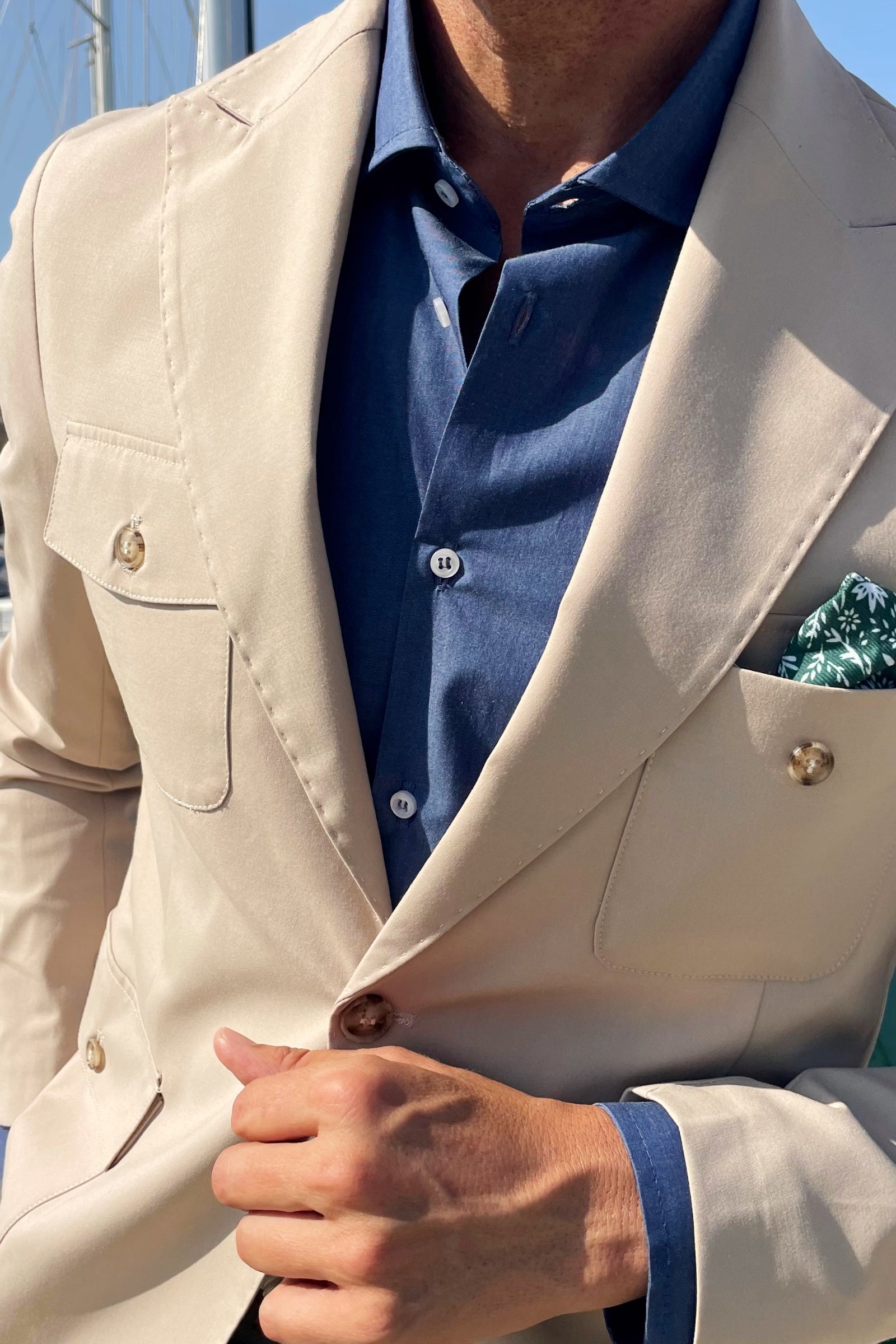 Camisa Chambray