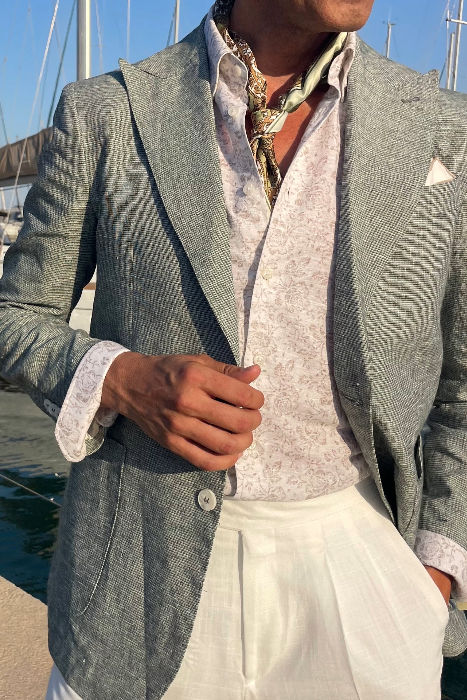Camisa Lino Sahara