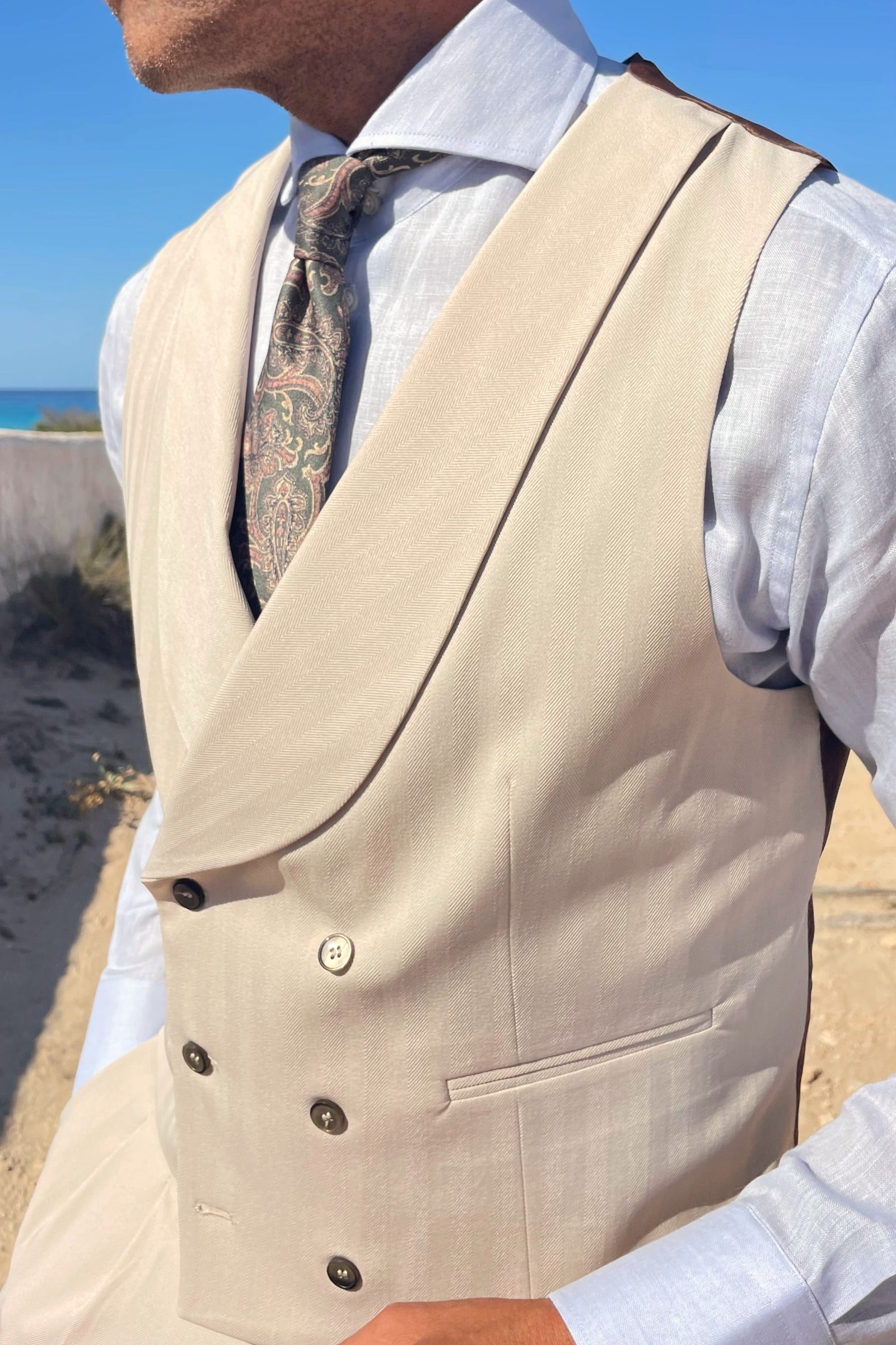 Traje chaleco Brunello