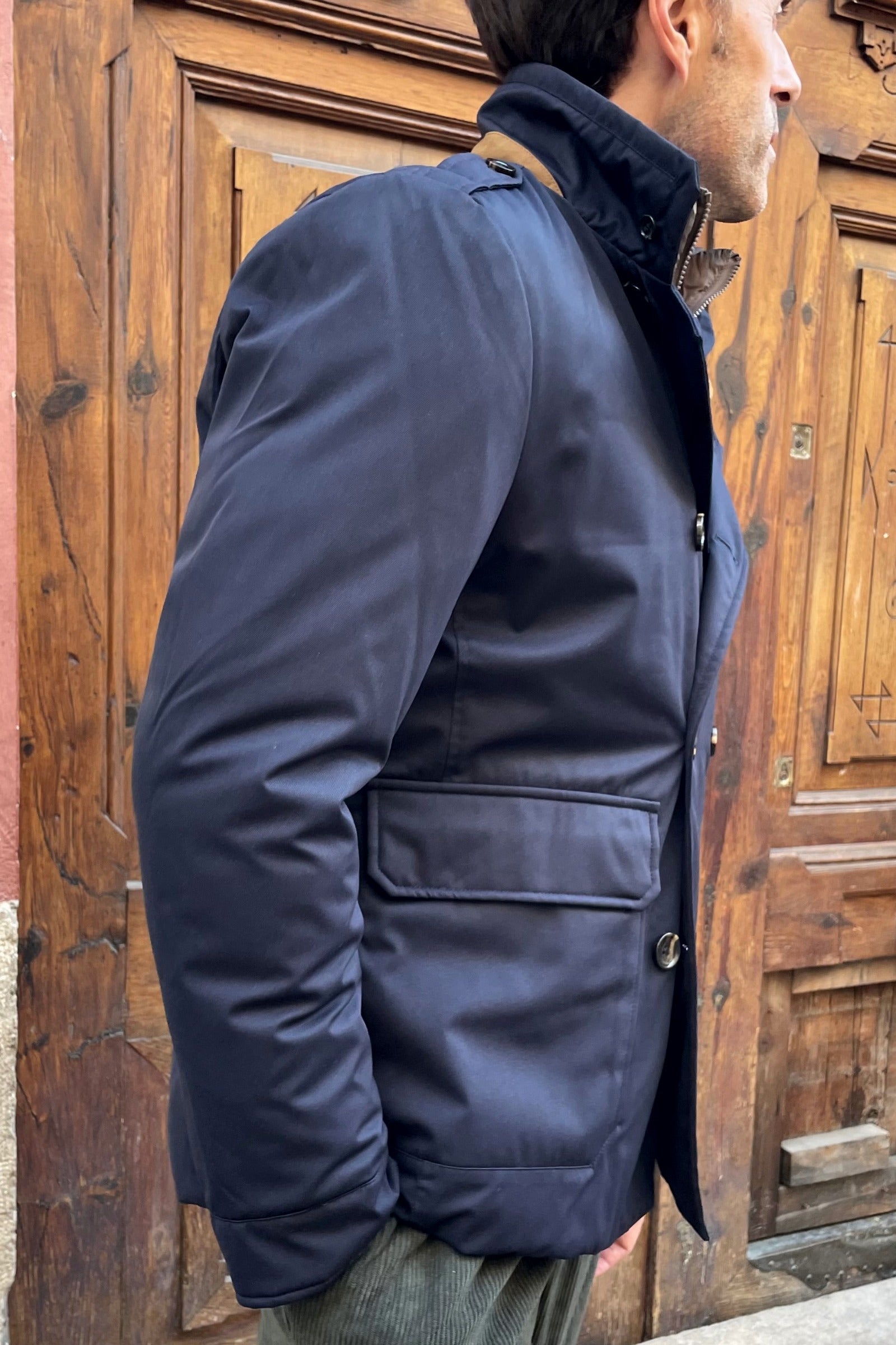 Chaqueta cruzada Chaleco Alberto