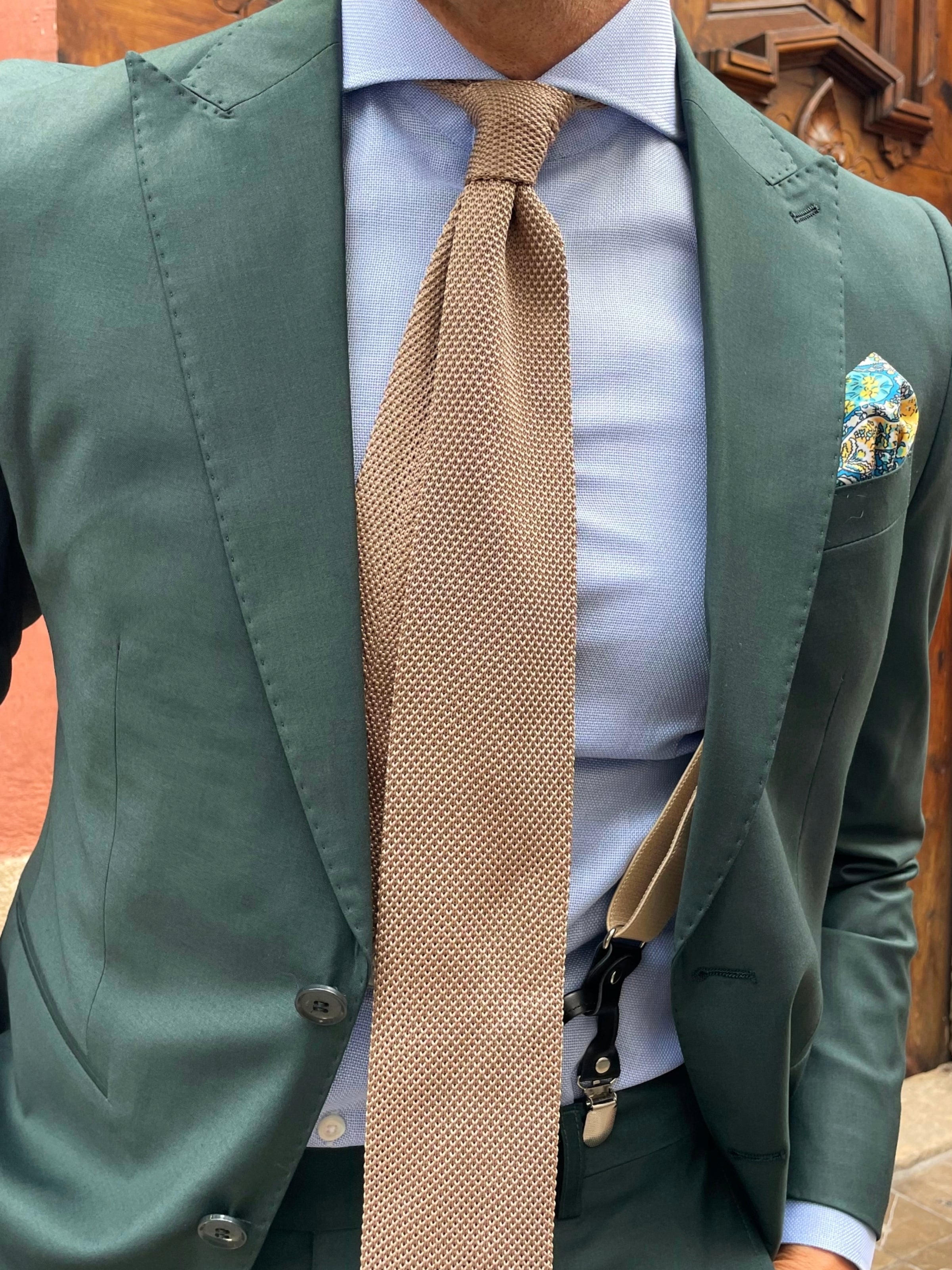 Corbata tricot