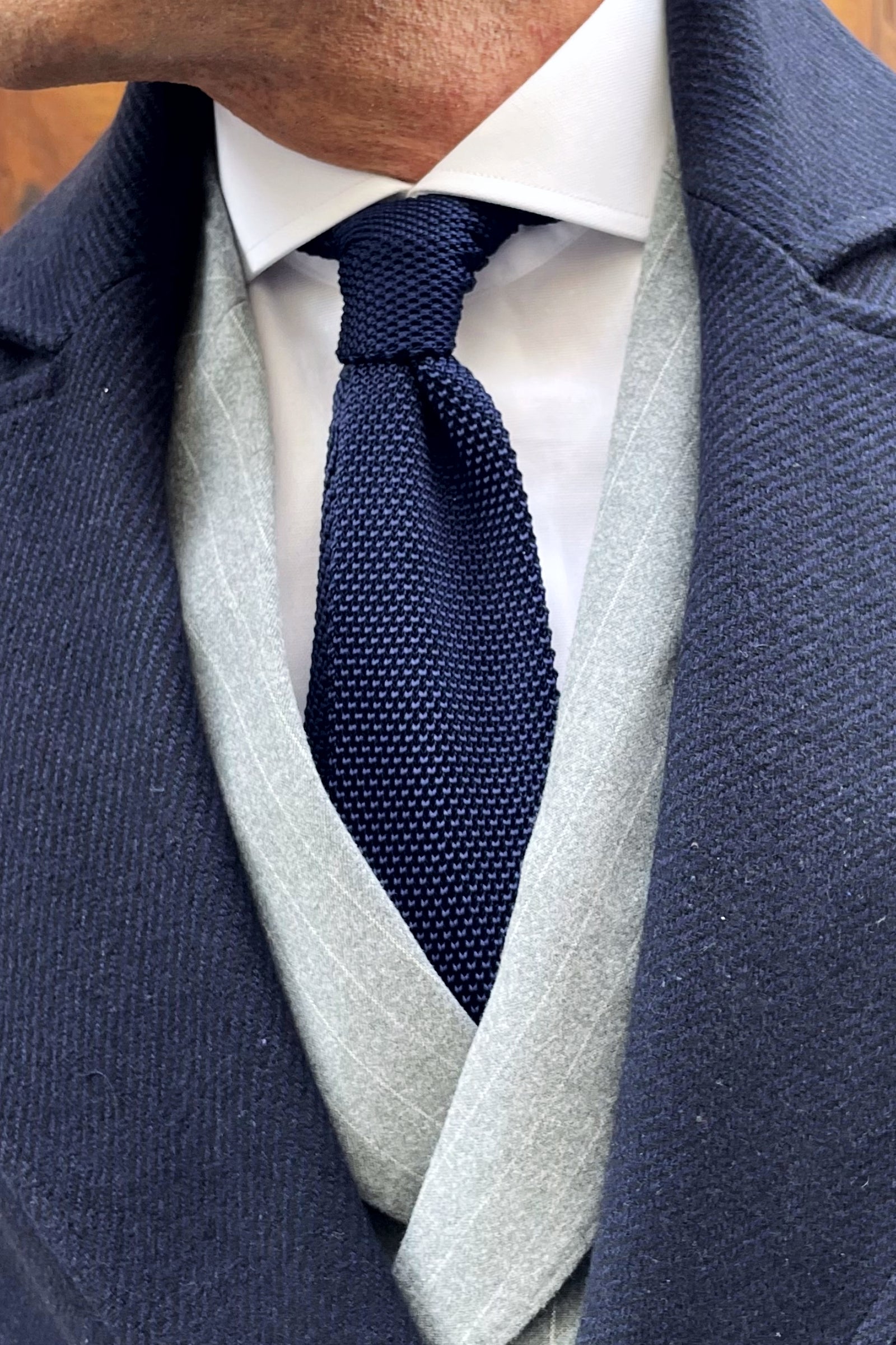 Corbata Punto Tricot