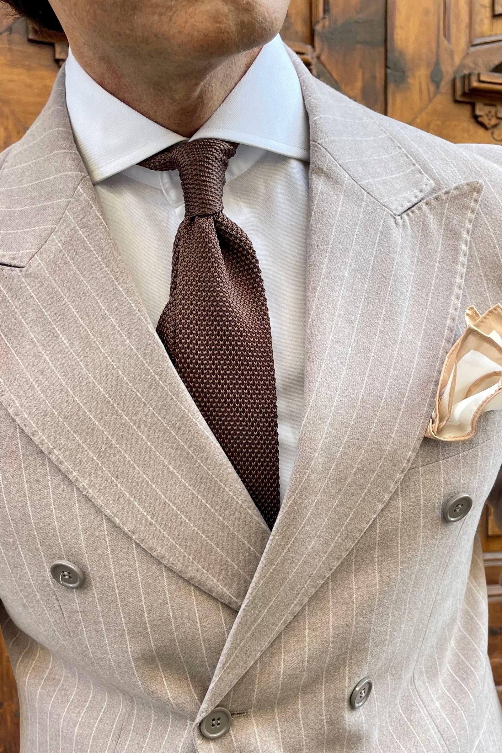 Corbata Punto Tricot
