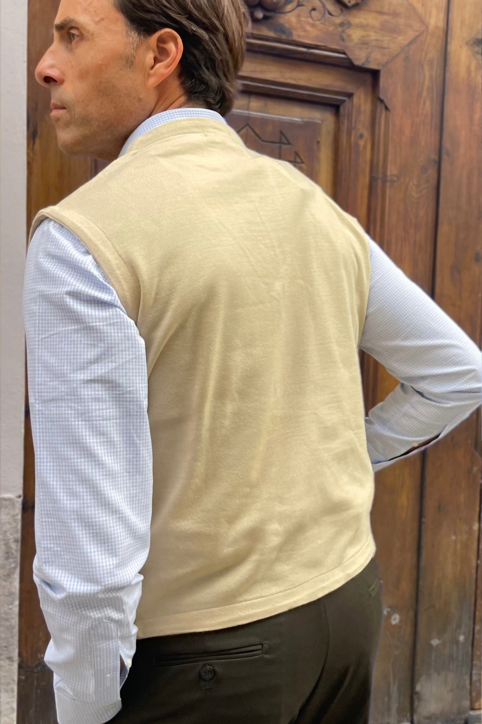 Chaleco cruzado Davide