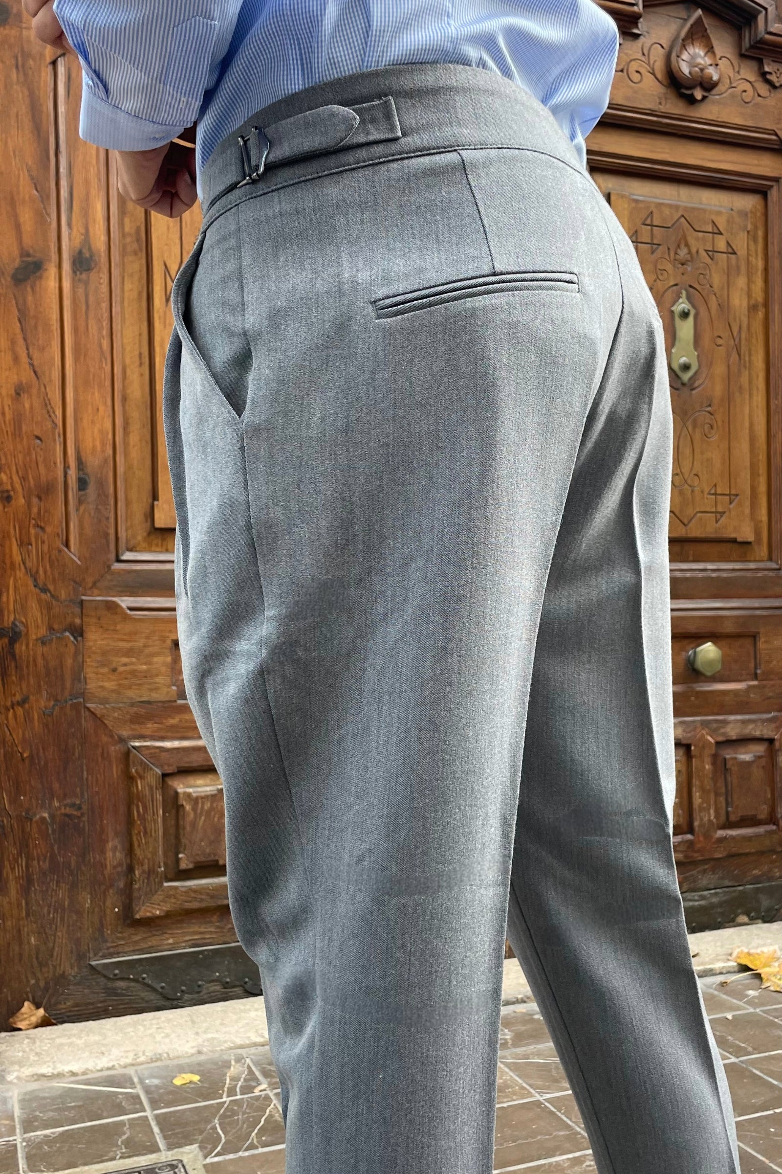 Mariano-Hose mit Schnallen