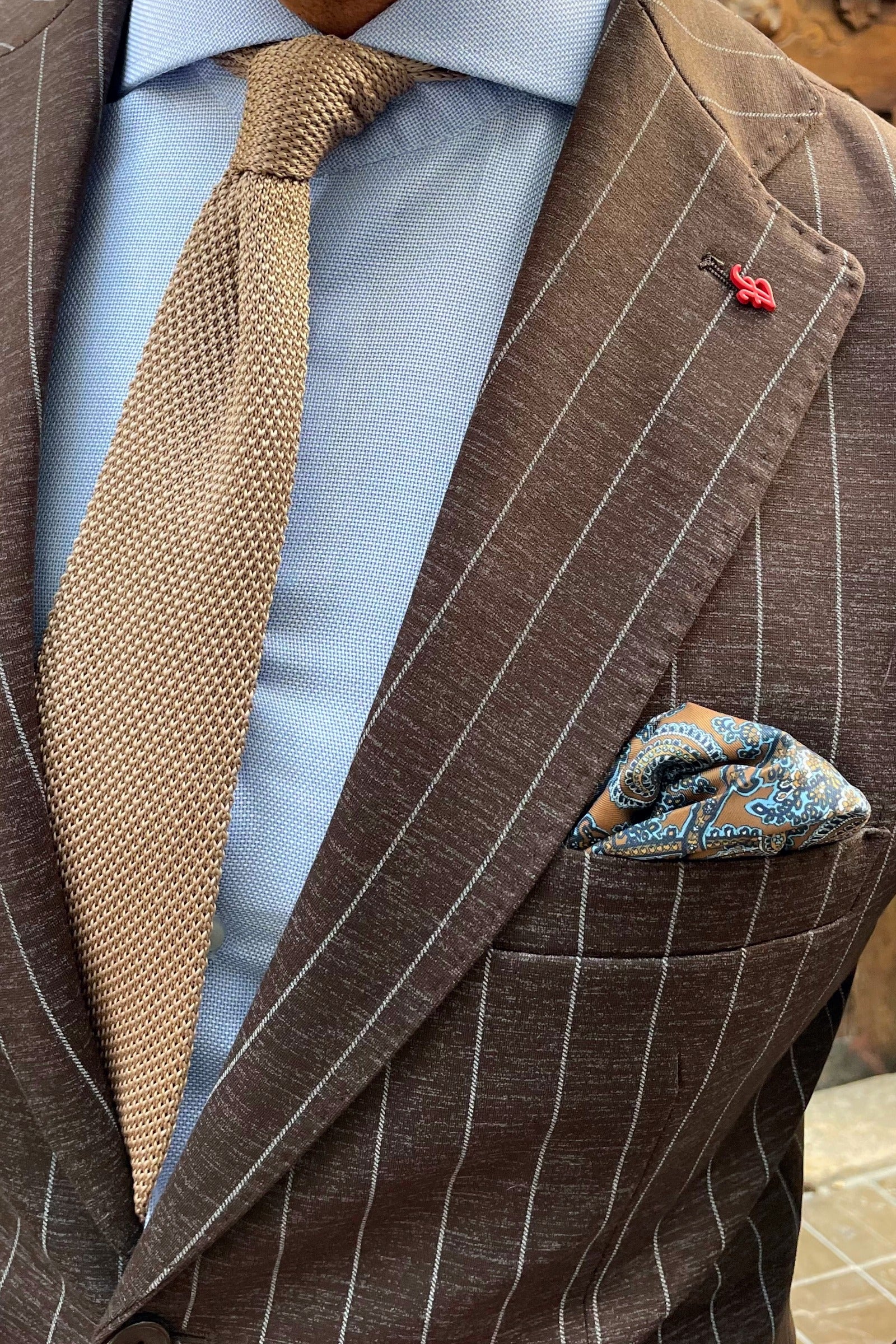 Traje Rayas Milano