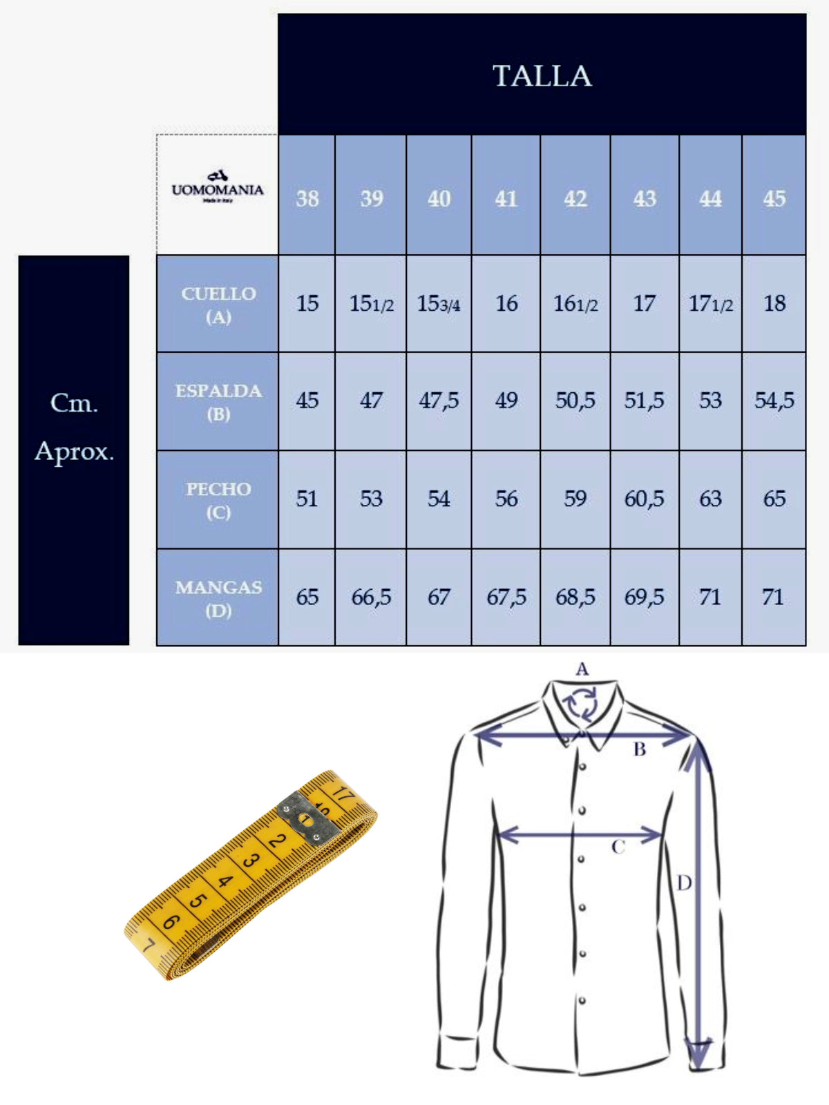 Camisa Sartoriale
