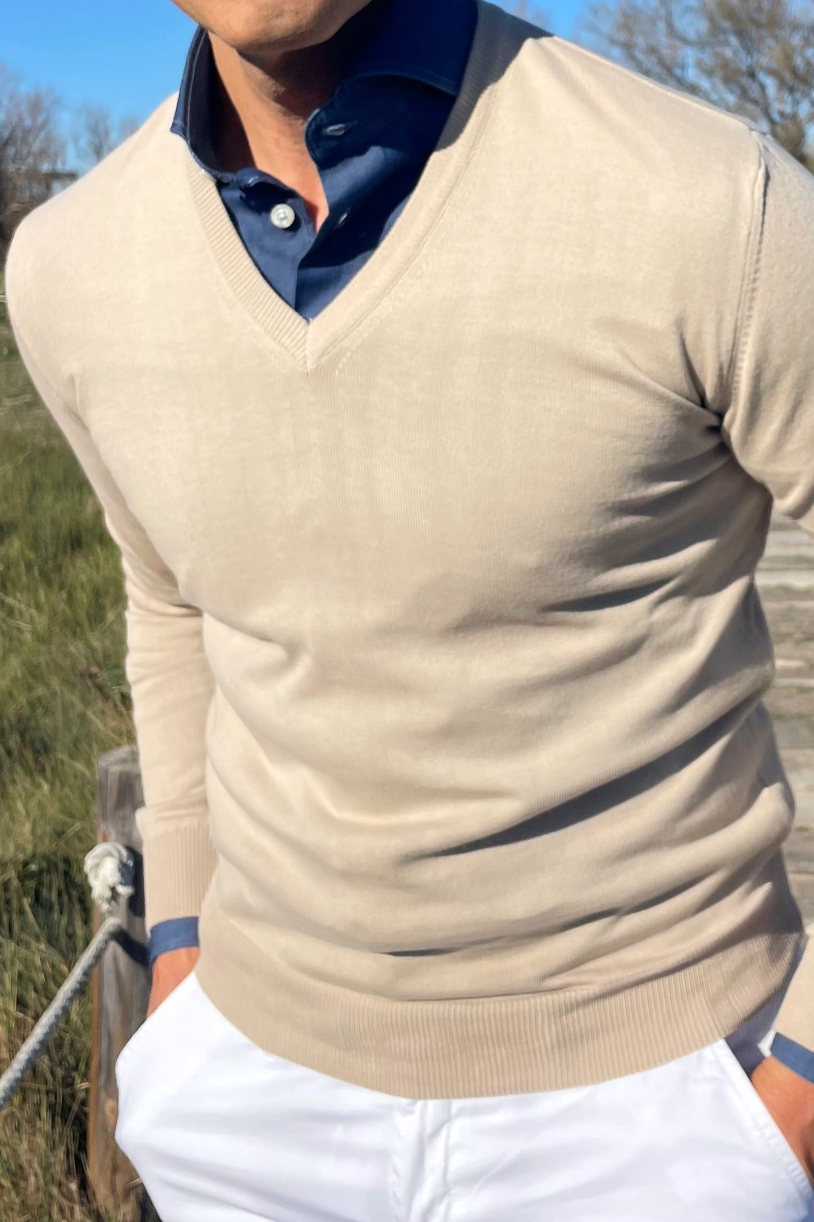 Jersey pico algodón