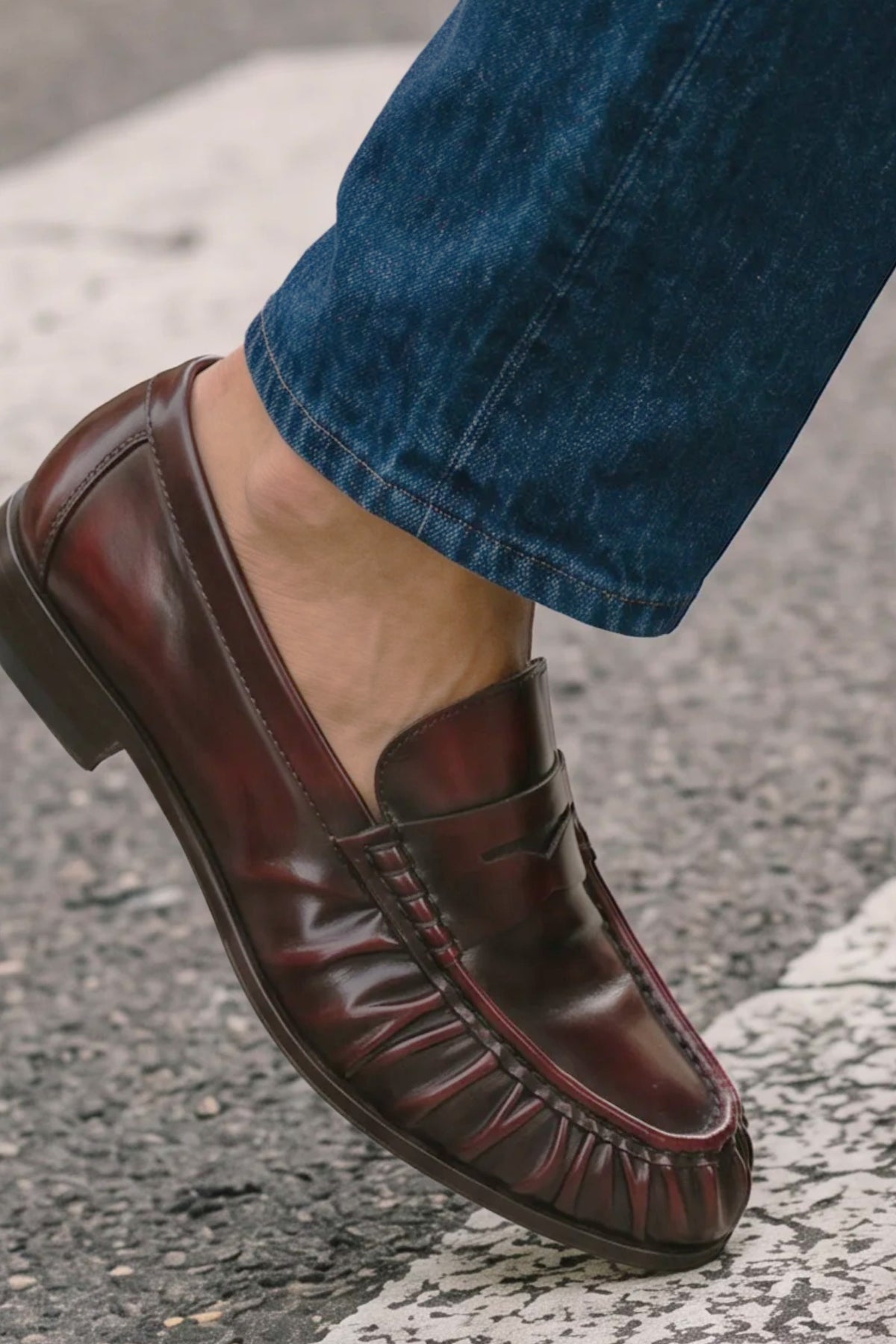 Mocasín Piel Fruncido Umberto