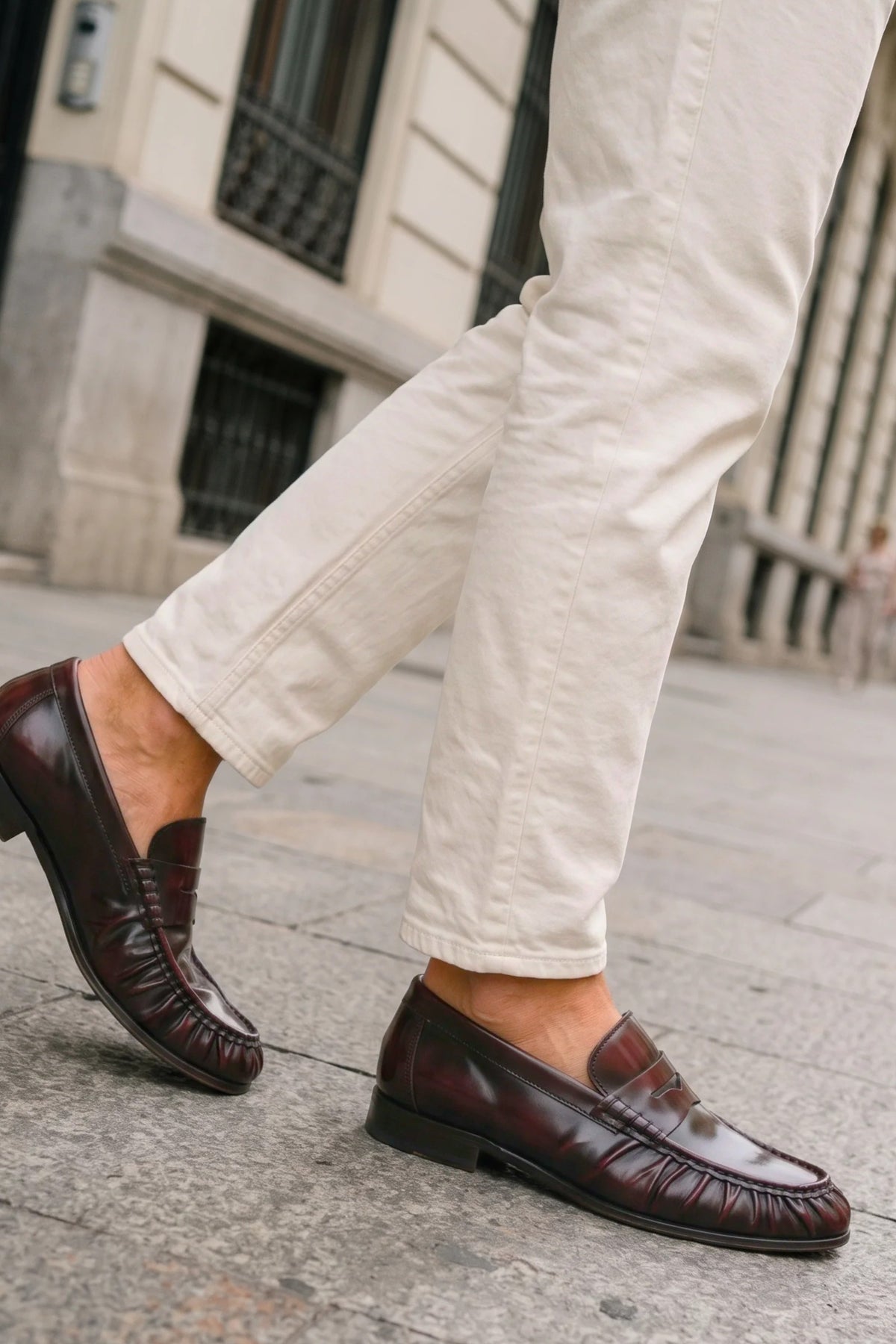 mocasines burdeos hombre - Made in Italy - UOMOMANIA Valencia