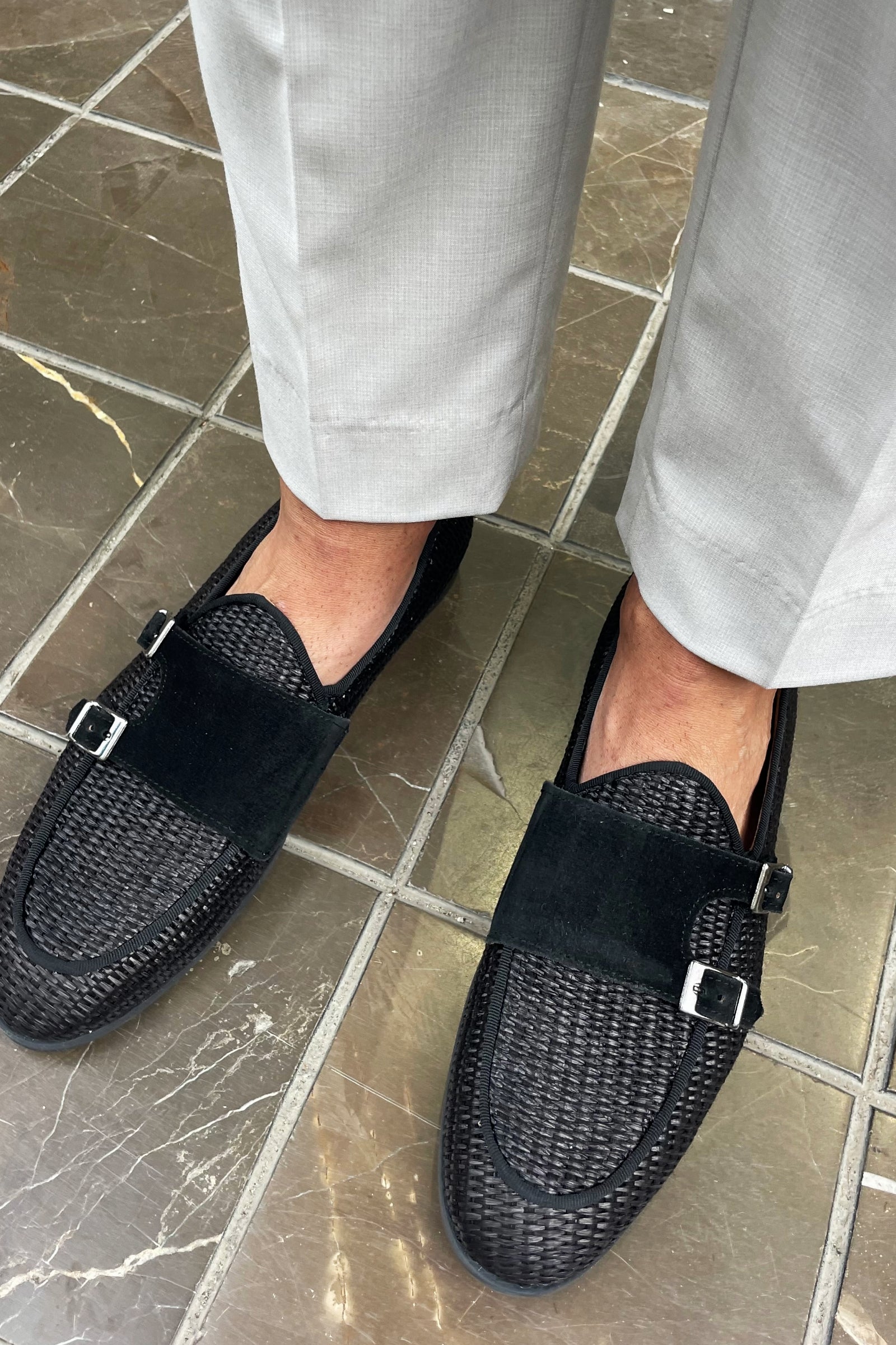 Zapatos rafia Briatore