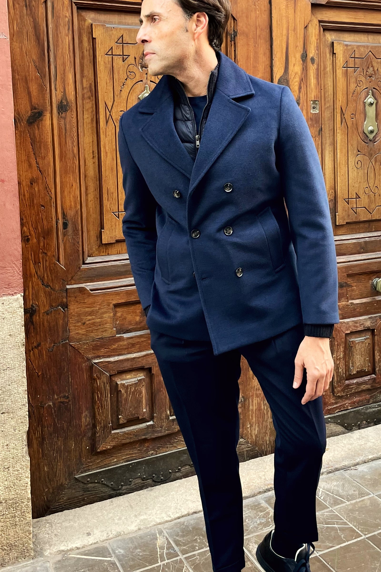 Chaqueta cruzada Laguna