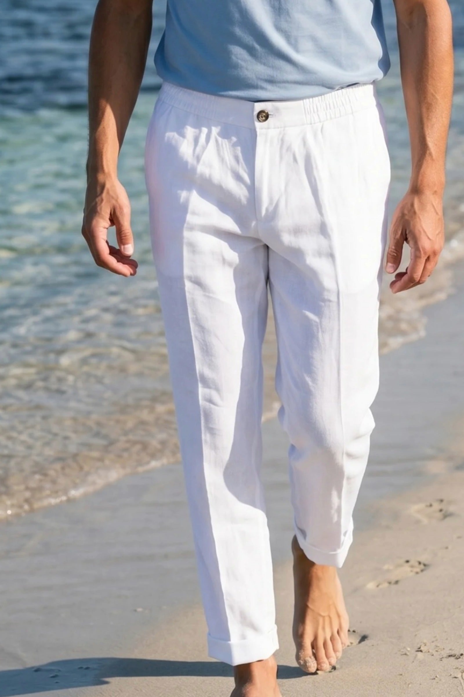 Pantalón lino Portocervo
