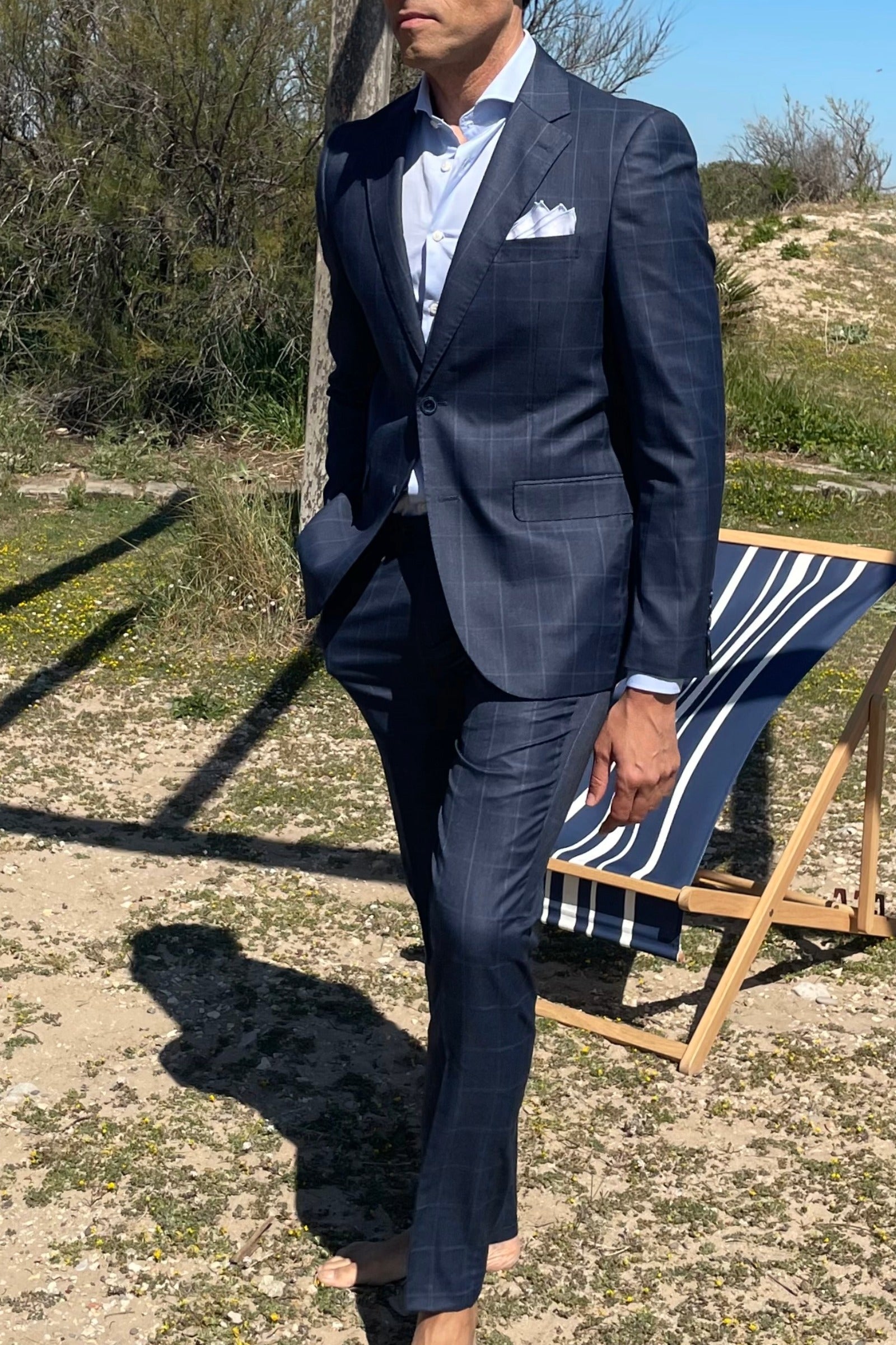 Traje cuadros Alberto