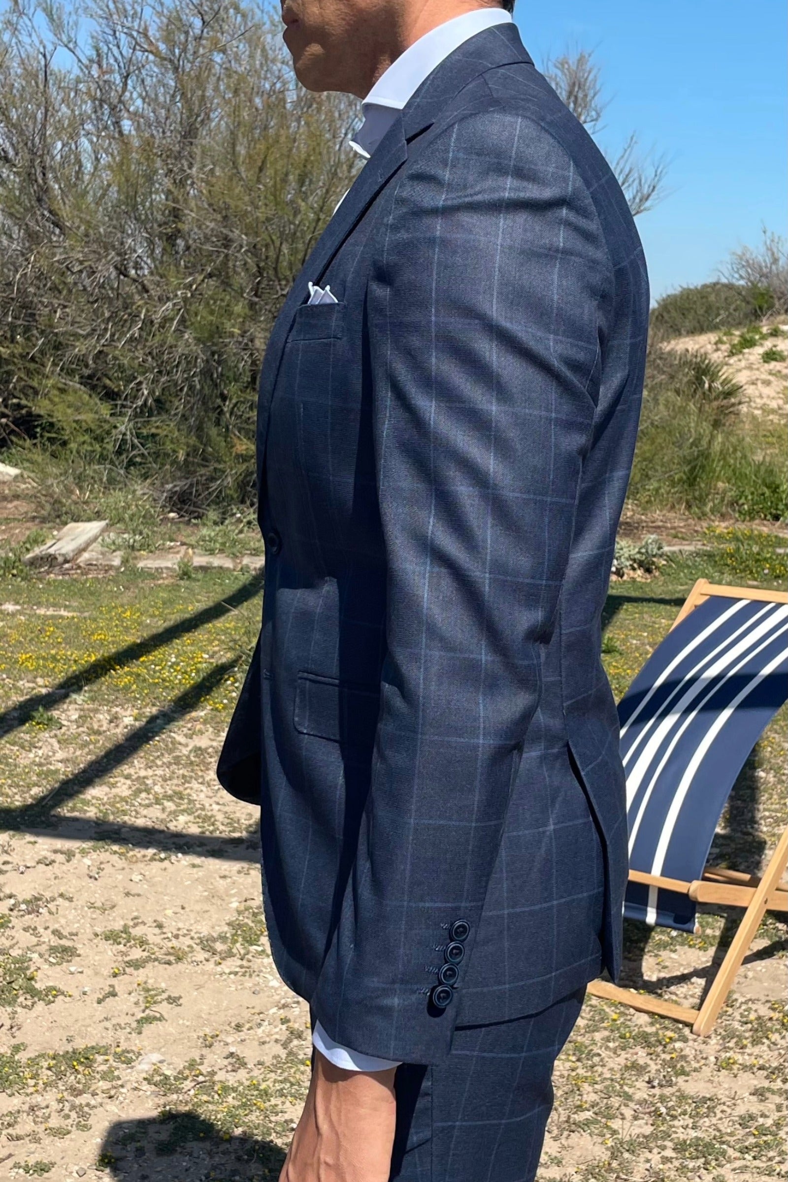 Traje cuadros Alberto