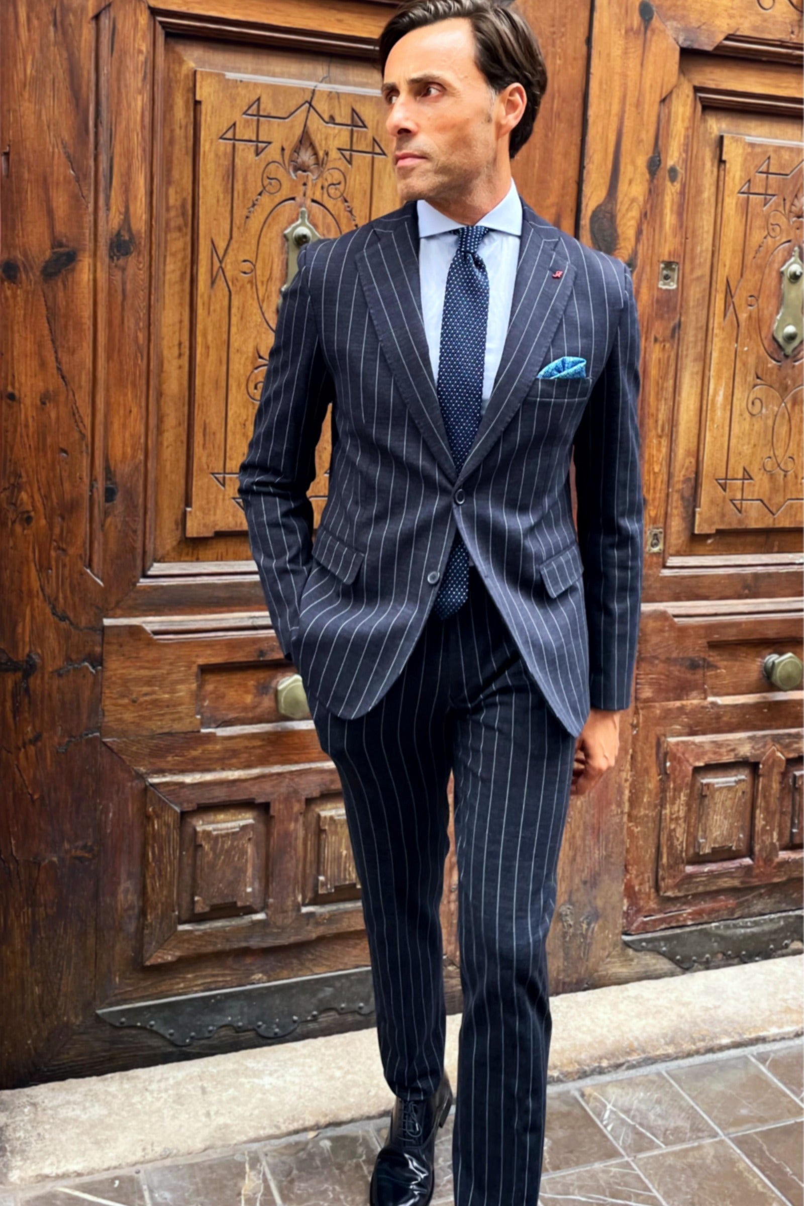 Traje Rayas Milano
