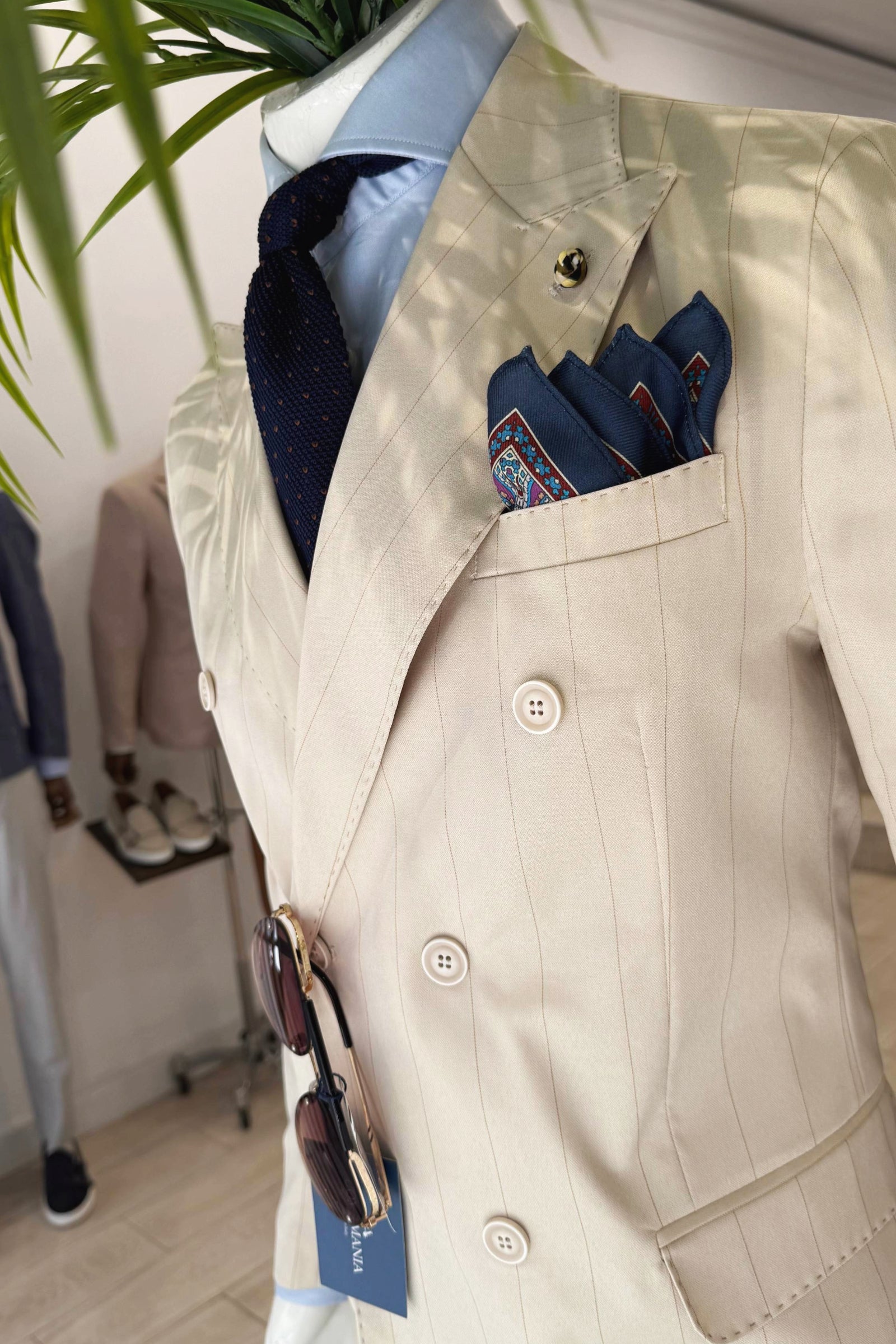 Traje cruzado Diplomatico